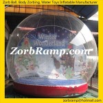 01 Inflatable Christmas Snow Globe