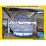 36 Santa Snow Globe Christmas Inflatable