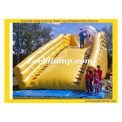 11 Inflatable Zorb Ball Ramp