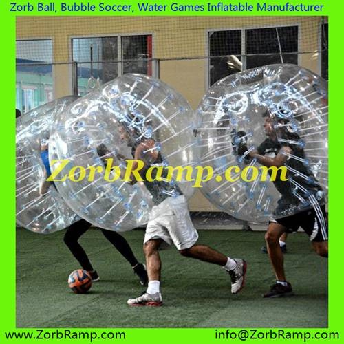 136 Bubble Football Frankfurt