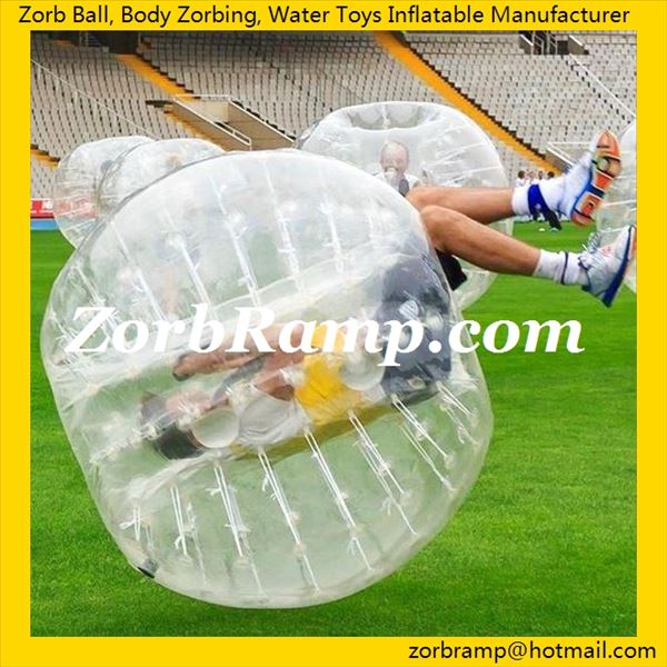 Human Hamster Ball Soccer